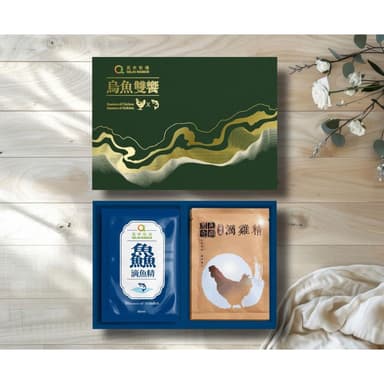 【其來牧場】烏魚雙饗(烏骨雞+虱目魚)-30入禮盒組 送禮 伴手禮 母親節 父親節 禮物