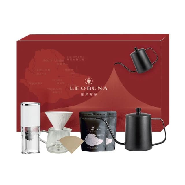 Leo里昂布納｜衣索比亞 精品手沖咖啡大禮盒｜咖啡豆｜咖啡 黑咖啡｜聖誕禮物 春節禮盒 中秋禮盒 清明禮盒
