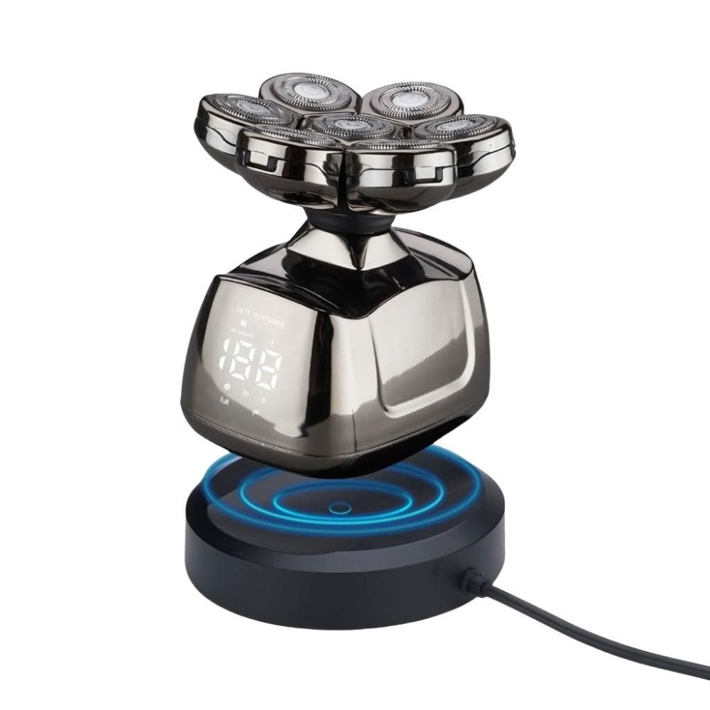 韓國進口 品質保固 無線充電多功能剃鬚刀 父親節禮物 理髮器 刮鬍刀 光頭理髮神器 專業理髮推 潔面刷 鬢角刀
