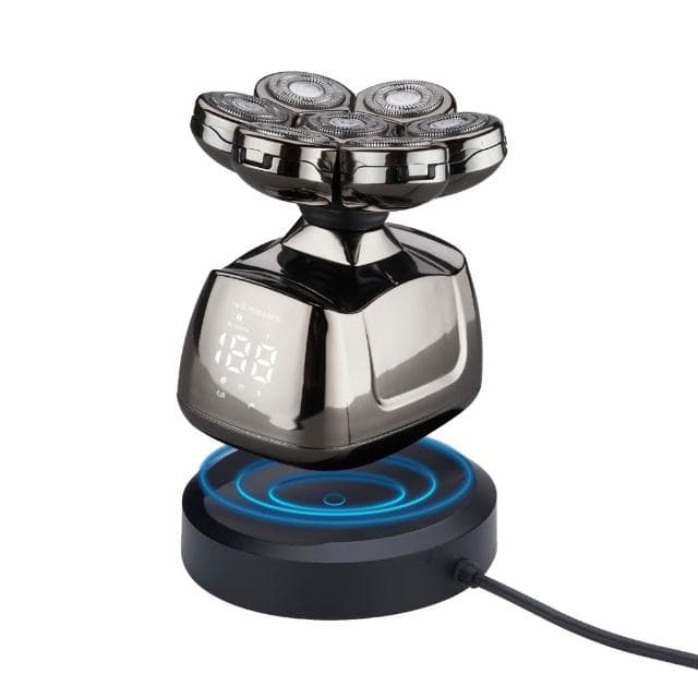 韓國進口 品質保固 無線充電多功能剃鬚刀 父親節禮物 理髮器 刮鬍刀 光頭理髮神器 專業理髮推 潔面刷 鬢角刀