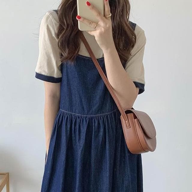 【LEESA】真皮包包\馬鞍包\包包\側背包\小包包\牛皮包包\女士包包\高級感\簡約風格\通勤小包包\單肩斜背包\女包\禮物