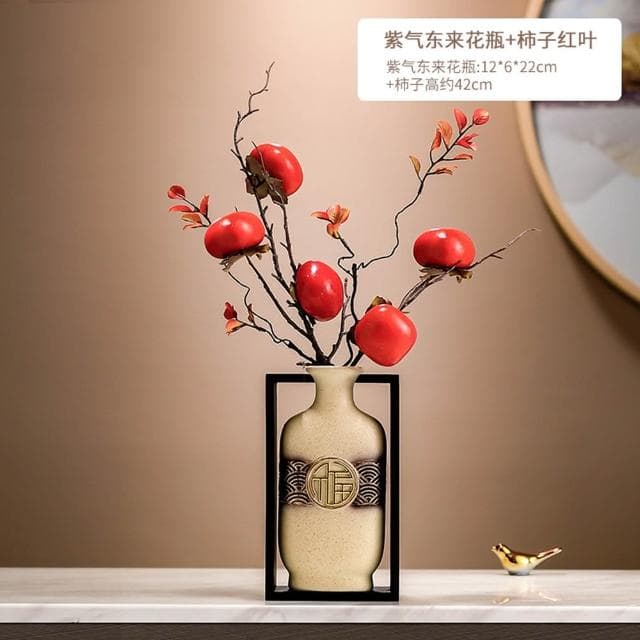 JIWU簡物 招財擺件 八方來財招財貓 辦公室裝飾擺件 客廳玄關開店開業禮物 喬遷新居