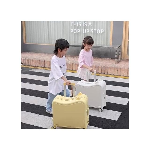 🍁高雄出貨🍁24h出貨🍁新款兒童騎乘拉桿箱 男生女孩輕便旅行箱 20吋遛娃神器 可坐 收納箱 收納包 安全便攜 多色可選