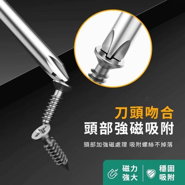 SMARTHO螺絲起子組 8件組 螺絲刀套裝 螺絲起子 家用起子組 工具組 5-ES8(螺絲刀組套 五金工具 起子組)