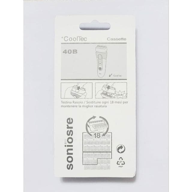 【BRAUN 百靈】百靈 Braun 40B 副廠 CoolTec 系列 專用 刮鬍刀 刀頭 刀網  CT3cc CT4s CT2
