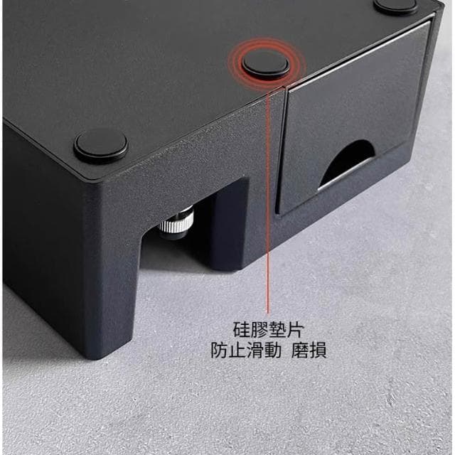 意式咖啡壓粉座套裝布粉器底座多功能收納手柄架子家用