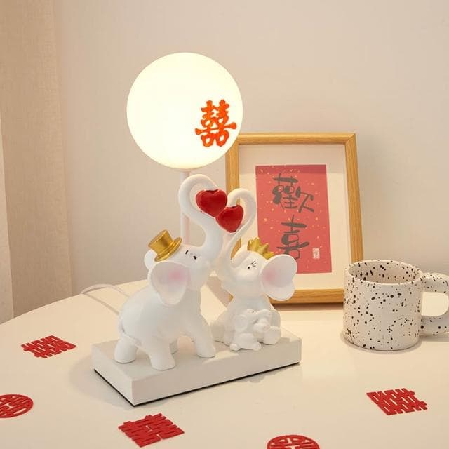 長明燈訂婚新婚結婚禮物送新人朋友閨蜜新娘擺件高端高級實用陪嫁