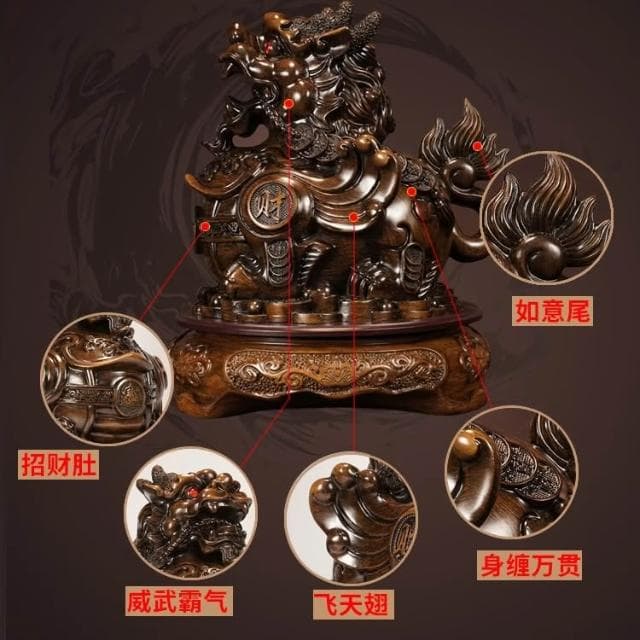 招財進寶聚財轉運貔貅擺件辦公室店鋪吧臺裝飾品開業禮物高檔禮品
