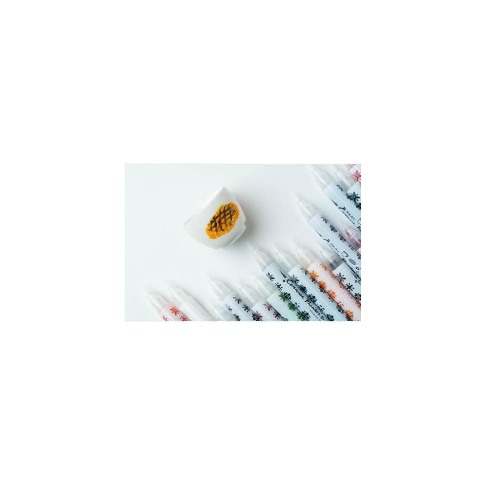 【ACE 英士牌】英士ACE 陶瓷彩繪筆8色禮盒組（附空白陶瓷杯子）聖誕禮物/交換禮物