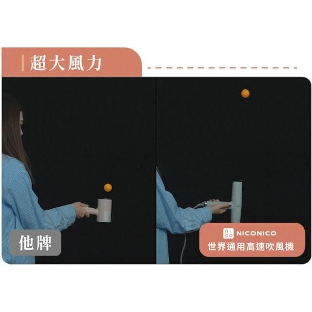 【NICONICO】世界通用高速吹風機 NI-IH2413 吹風機 全球電壓