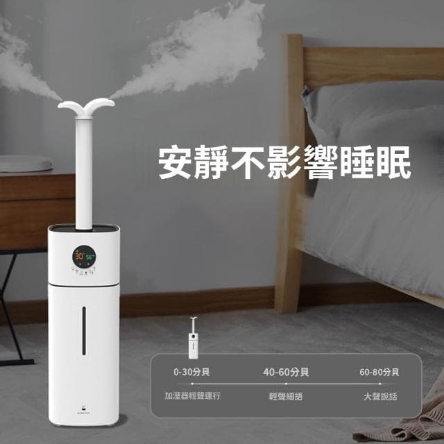 【ZAIKU 宅造印象】16L智能除菌加濕器 商用家用兩用 UV殺菌靜音 大容量空氣淨化 酒店辦公室防霉推薦