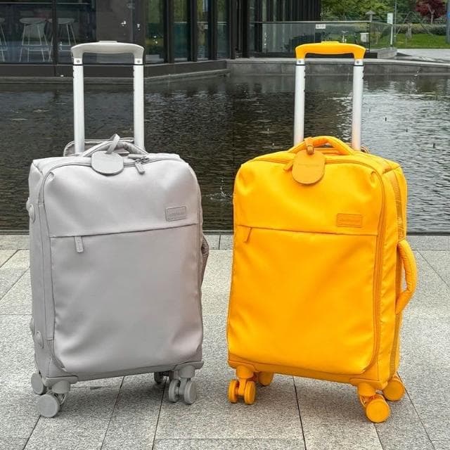 日系超輕1.7KG牛津布旅行箱  萬向輪20吋24吋登機箱 托運箱 旅行包行李袋行李箱20吋24吋登機箱大容量旅行包