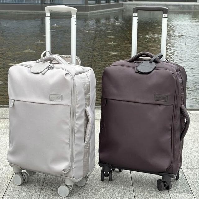 日系超輕1.7KG牛津布旅行箱  萬向輪20吋24吋登機箱 托運箱 旅行包行李袋行李箱20吋24吋登機箱大容量旅行包