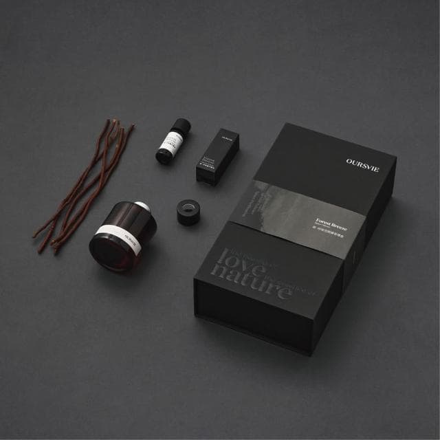 【Oursvie 吾爾思品】森．呼吸空間擴香禮盒 (新居入厝，送禮最佳。天然精油擴香、 釋放天然芬多精、淨化環境、去除有害物質及異味）