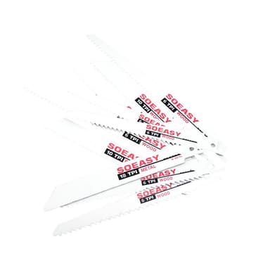 930-ECDS10 往復鋸刀片套組(10片裝/組) 往復鋸條套組 木材切割 刀片 金屬切割 鋸片 電鑽通用配件 馬刀鋸鋸條 往復鋸