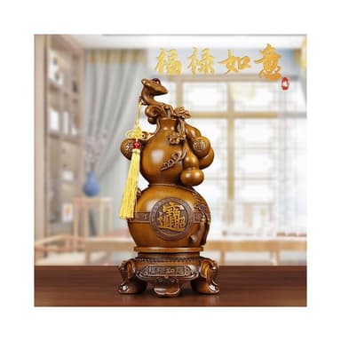 擺件   葫蘆招財擺件 福祿如意木紋葫蘆 葫蘆擺件 開業送禮 開店送禮 入厝禮物 招財 新家入厝 辦公室桌麵裝飾品 開業喬遷禮品