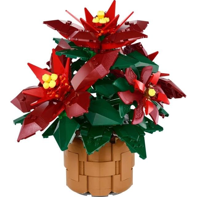 【LEGO 樂高】高雄天利鄭姐｜樂高 花藝 Botanicals 系列 10370 聖誕紅 禮物 居家擺設 聖誕節