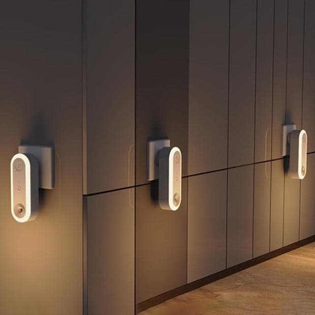 空氣淨化器+小夜燈 二合一 LED智慧感應負離子 家用辦公除除甲醛空氣清淨機(空氣淨化器)