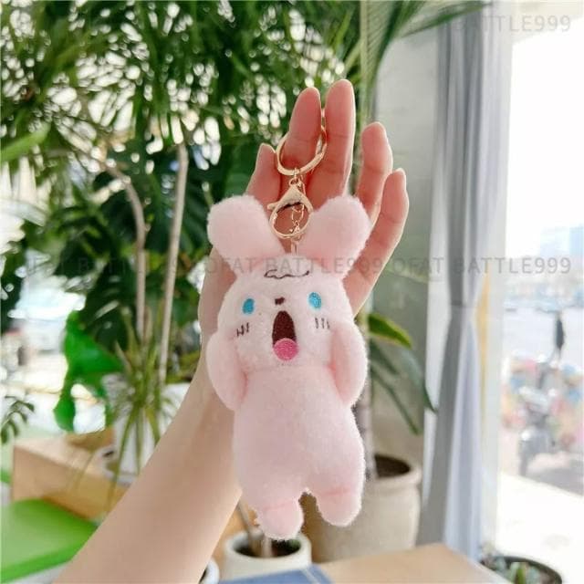 有委屈要吶喊 貓咪吊飾 兔子吊飾 動物吊飾 毛絨吊飾 吶喊  狗狗 婚禮小物 畢業禮物 生日禮物 HL85