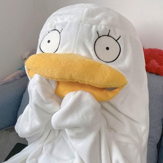 優質法蘭絨＋贈鴨掌鞋 鴨子睡衣 搞怪鴨睡衣 可愛睡衣 交換禮物 動物服裝 動物睡衣 伊麗莎白睡衣 HL89