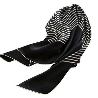 【巴黎精品】現貨+預購 真絲絲巾蠶絲領巾北歐極簡風方巾女絲巾2款2色a1af22