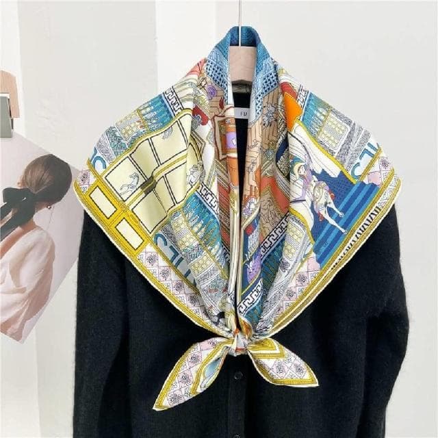 【巴黎精品】現貨+預購 真絲絲巾蠶絲領巾獨家設計雙面雙色女絲巾a1af92