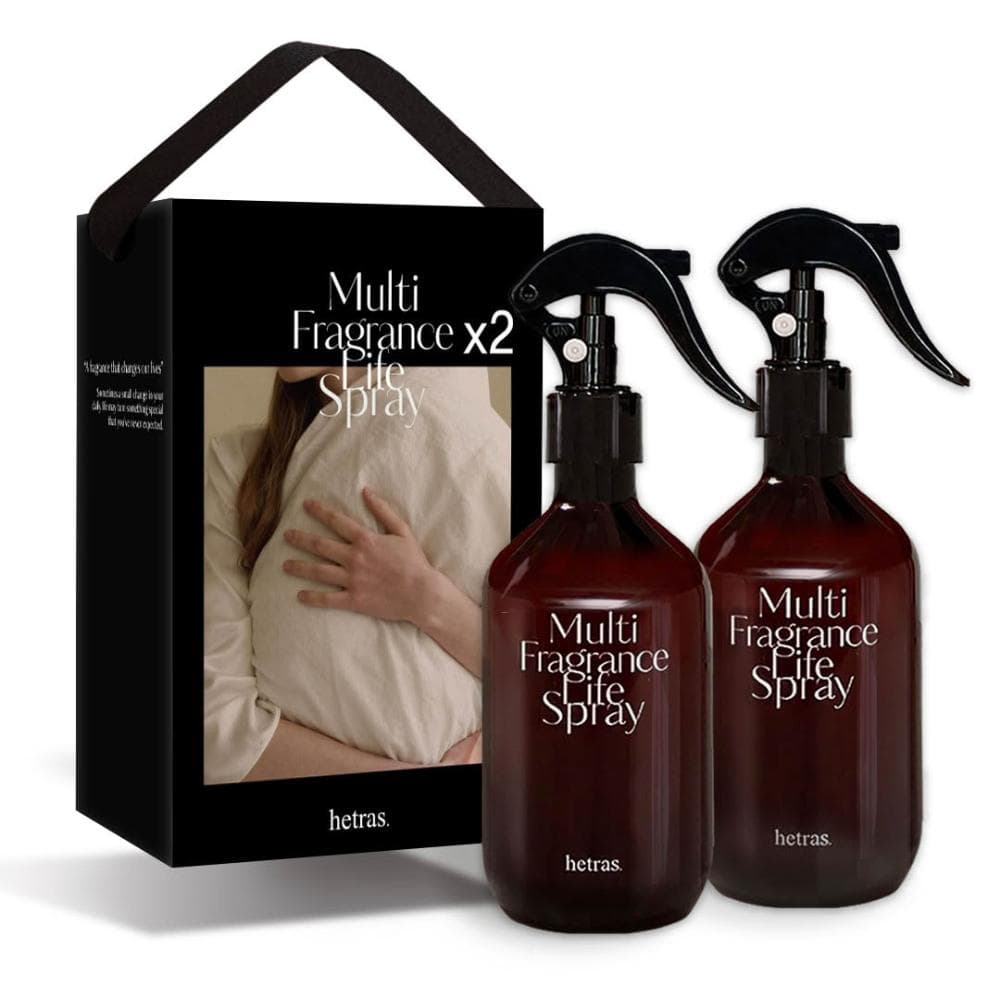 韓國 Hetras 首席調香師香氛噴霧2入組 300ml (任選) 除臭噴霧 芳香噴霧 衣物香氛 禮盒 企業採購 商務禮品 伴手禮 入厝禮 生日禮 婚禮小物 香氛禮盒 母親節