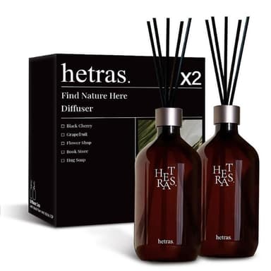 韓國 Hetras 首席調香師擴香 500ml 2入組 (任選) 附禮盒 Olive Young 企業採購 商務禮品 入厝禮 生日禮 婚禮小物 母親節