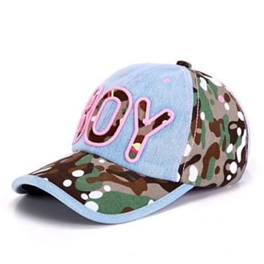 【米蘭精品】現貨+預購 牛仔帽防曬棒球帽英文字母BOY迷彩情人節生日聖誕節交換禮物女帽子73da11