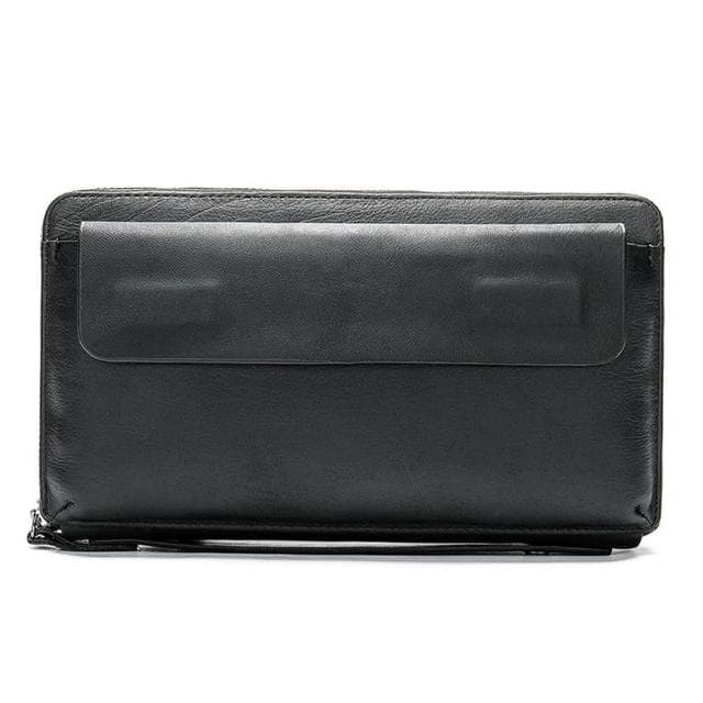 【米蘭精品】現貨+預購 手拿包真皮錢包-RFID長款牛皮休閒男包包父親節情人節生日禮物3色74cb7
