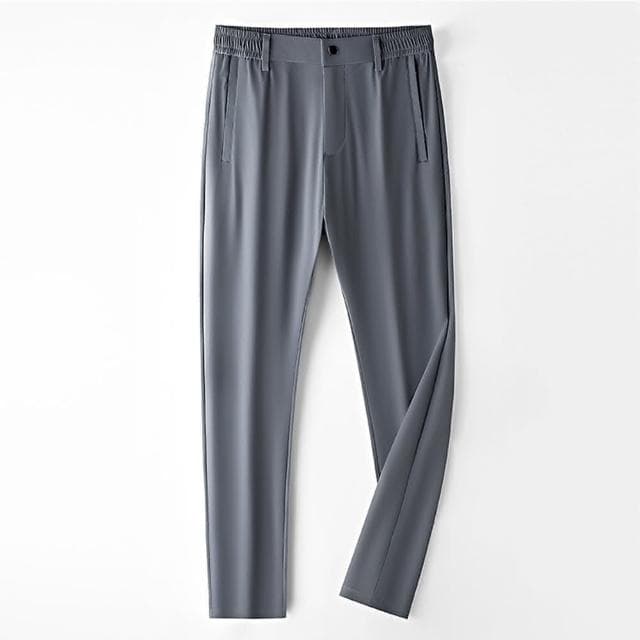 【米蘭精品】現貨+預購 冰絲褲休閒長褲冰爽彈力商務百搭男褲子父親節禮物4色74fa12