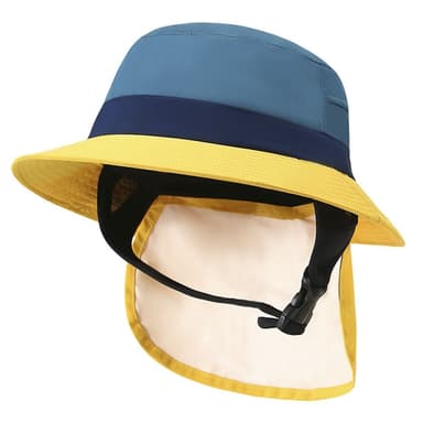 【米蘭精品】現貨+預購 防曬帽漁夫帽-衝浪防潑水大帽簷遮陽男女帽子父親節禮物3色74dx3