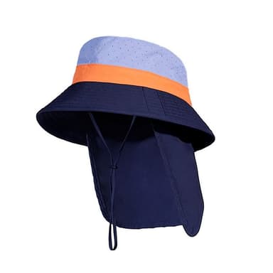 【米蘭精品】現貨+預購 防曬帽漁夫帽-兒童款遮陽旅遊休閒男女帽子父親節禮物4色74dx11