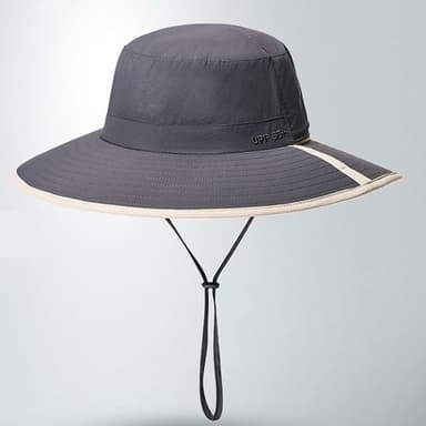【米蘭精品】現貨+預購 防曬帽漁夫帽-雙面大簷可摺疊休閒男女帽子父親節禮物3色74dx16