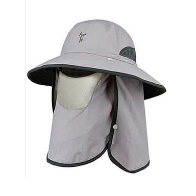 【米蘭精品】現貨+預購 防曬帽漁夫帽-夏季透氣防紫外線遮陽男女帽子父親節禮物8色74dx21