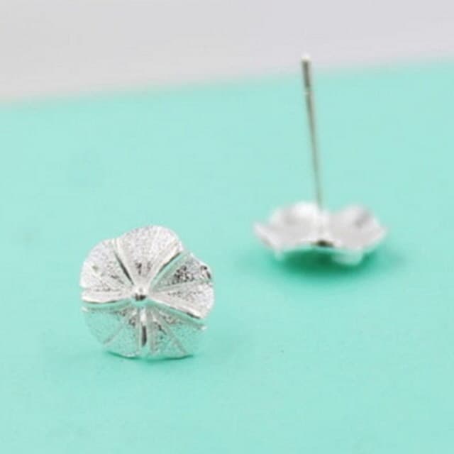 【米蘭精品】現貨+預購 耳環流行銀飾品耳針式耳飾高貴優雅小花朵精緻情人節生日禮物聖誕節交換禮物首選73ag105