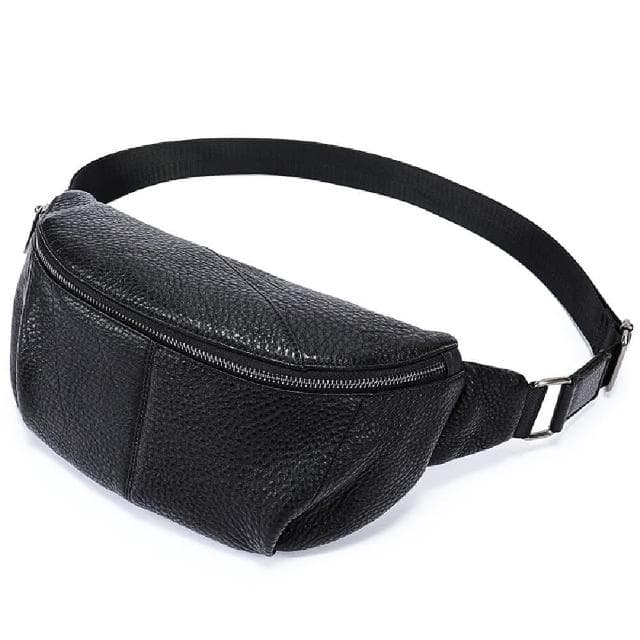 【米蘭精品】現貨+預購 胸包真皮腰包男士時尚真皮胸背斜背父親節禮物男包包74es31