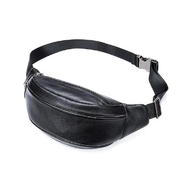 【米蘭精品】現貨+預購 胸包真皮腰包優質牛皮戶外多功能斜跨父親節禮物男包包74es16