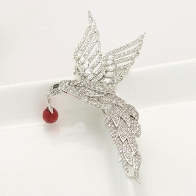 【米蘭精品】現貨+預購 胸針鍍白金水晶胸章流行飾品時尚別緻鑲鑽小鳥情人節生日聖誕節交換禮物首選3色73cw22