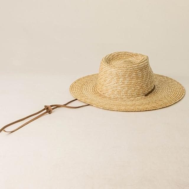 【米蘭精品】現貨+預購 草帽防曬爵士帽PU皮綁帶大簷戶外女帽子母親節情人節生日聖誕節交換禮物74bw23