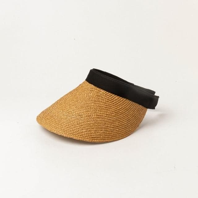 【米蘭精品】現貨+預購 草帽鴨舌帽空頂簡約休閒遮陽防曬情人節生日聖誕節交換禮物女帽子4色73zr32