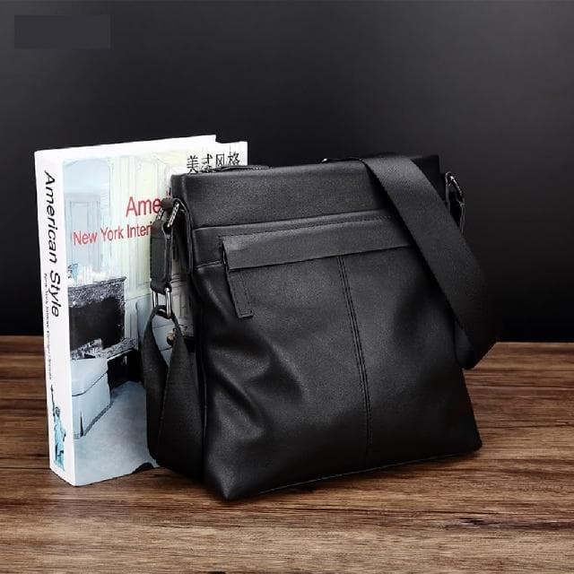 【米蘭精品】現貨+預購 側背包真皮肩背包牛皮簡約商務斜背父親節禮物男包包74ee29
