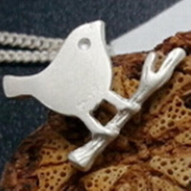 【米蘭精品】現貨+預購 項鍊銀飾品樹枝小鳥造型時尚唯美百搭母親節生日情人節聖誕節交換禮物73y113