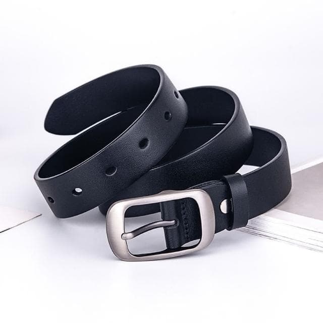 【米蘭精品】現貨+預購 真皮皮帶腰帶純牛皮霧面日字扣百搭女皮帶情人節生日聖誕節交換禮物2色74eh19