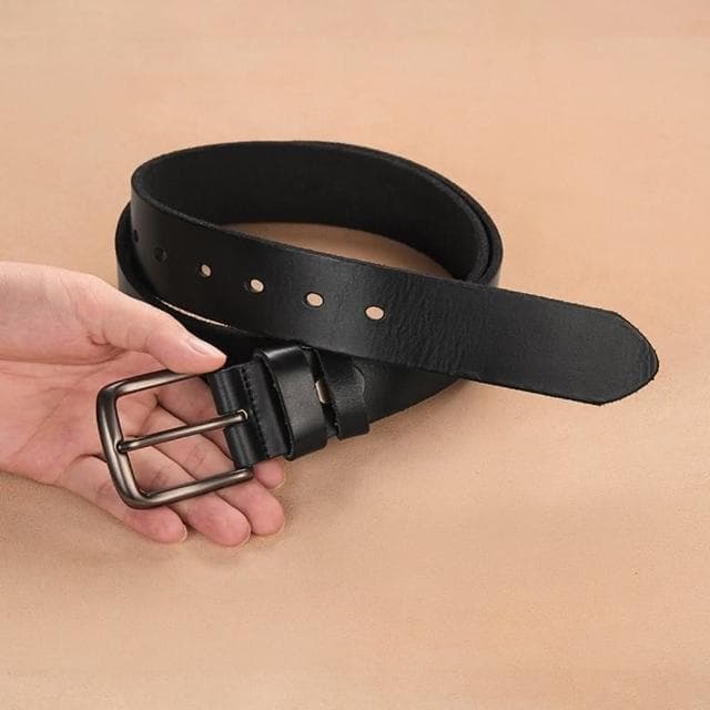 【米蘭精品】現貨+預購 真皮皮帶腰帶純牛皮休閒復古針扣男皮帶情人節生日聖誕節交換禮物2色74eh18