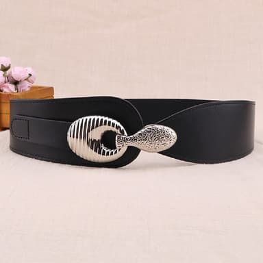 【米蘭精品】現貨+預購 腰封真皮皮帶牛皮時尚百搭寬版女配件情人節生日聖誕節交換禮物5色74eg17