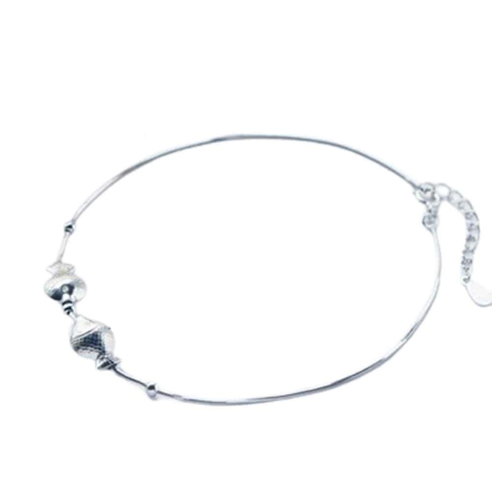 【米蘭精品】現貨+預購 腳鍊流行銀飾品可愛小魚造型生日情人節聖誕節交換禮物73do9