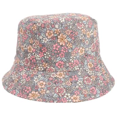 【米蘭精品】現貨+預購 漁夫帽遮陽帽花朵印花雙面戴盆帽女帽子情人節生日聖誕節交換禮物6色74cq5