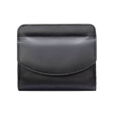 【米蘭精品】現貨+預購 短夾真皮錢包-RFID牛皮兩折純色男女包包父親節情人節生日禮物4色74cb34