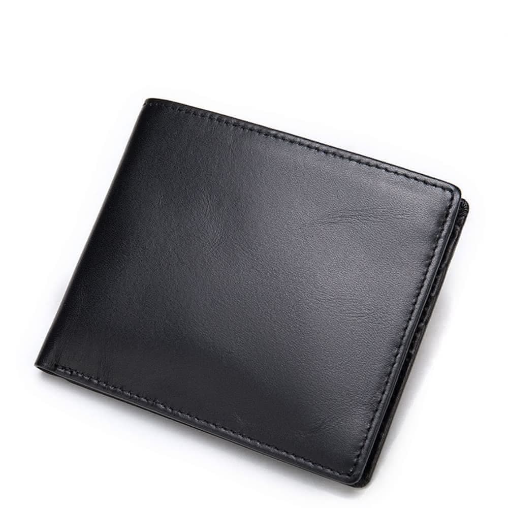 【米蘭精品】現貨+預購 短夾真皮錢包-RFID簡約牛皮輕便男包包父親節情人節生日禮物74cb24